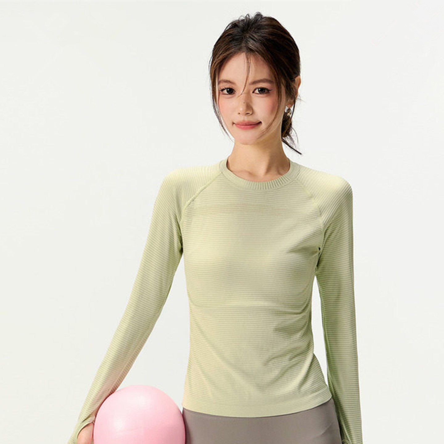 IUIU YOGO秋冬瑜伽服上衣女T恤紧身显瘦速干普拉提运动长袖健身服,运动服/休闲服装,健身衣,淘宝优惠券,粉丝福利购,淘宝优惠卷