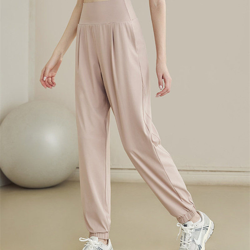 IUIU YOGO瑜伽裤宽松束脚女高腰显瘦跑步健身裤速干裤运动裤长裤