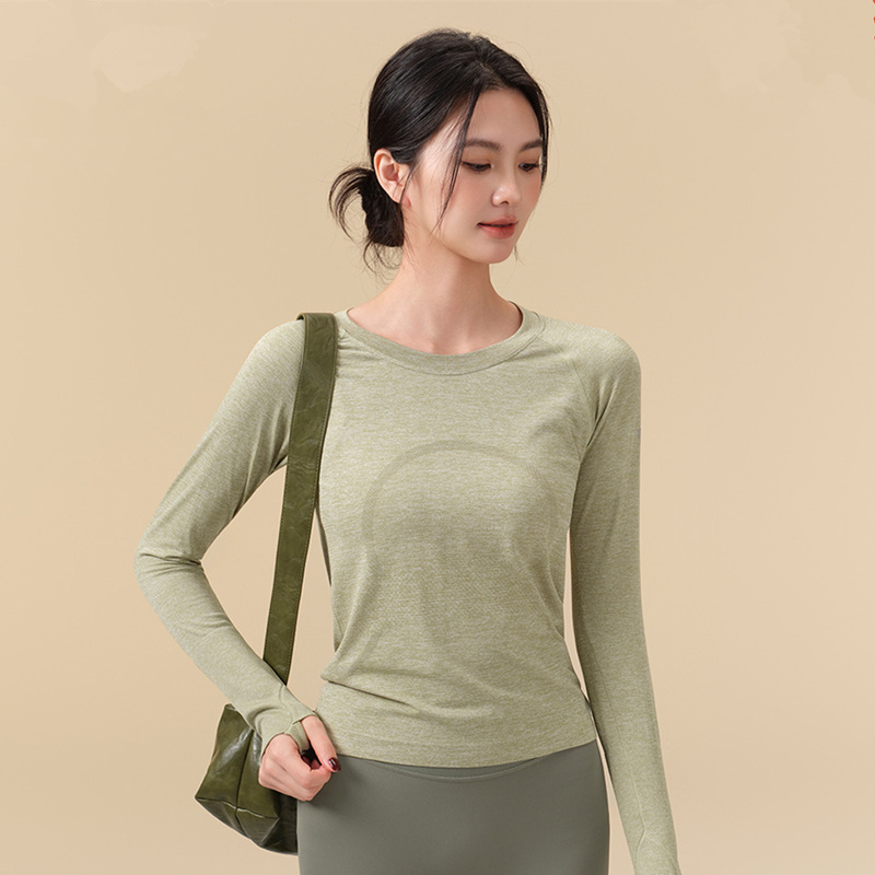 IuIu秋冬透气运动上衣健身瑜伽服