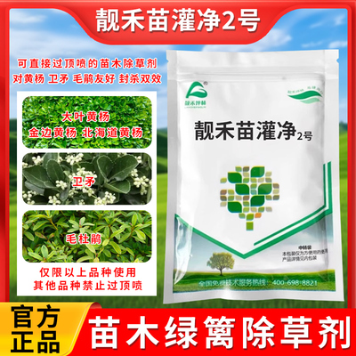 靓禾苗灌净2号黄杨过顶喷除草剂