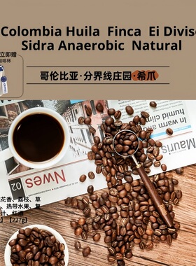 COSY咖啡豆哥伦比亚分界线庄园希爪日晒轻度烘焙进口单品手冲咖啡