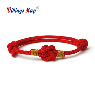 长相思 本命年红绳同心结手绳手链男女款简约手工情侣ins原创米兰