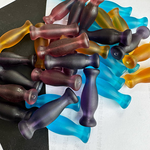 磨砂网红花瓶12×40多色选单颗价格