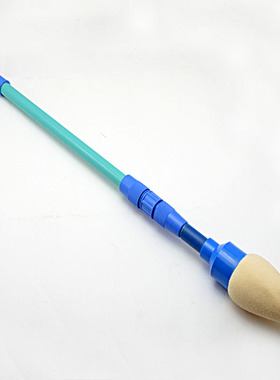 可伸缩长杆地书笔 广场笔 健身笔 海绵蘸水毛笔 不绣钢杆两支包邮