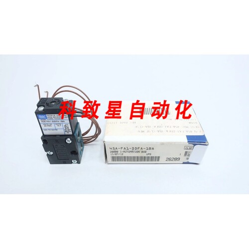 工业配件MAC 45A-FA1-DDFA-1BA 气动电磁阀24V-DC 120PSI