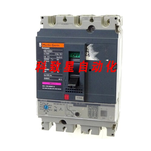 工业配件断路器NS100H 断路器脱扣器STR22ME 30.50A
