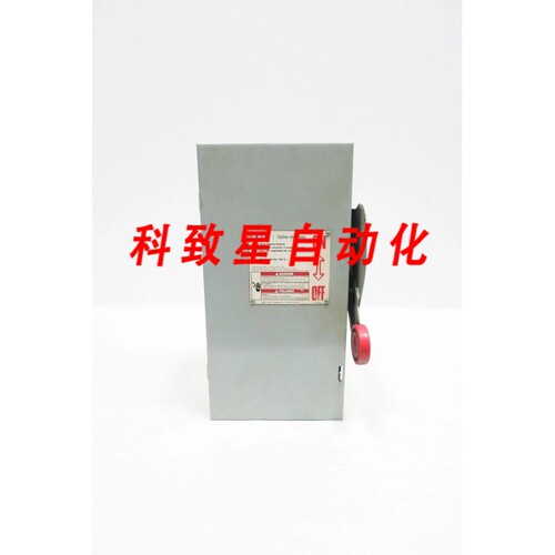 工业配件1HD362NF NON-FUSIBLE NNECT SWITCH 3P 60A AMP 600V-AC