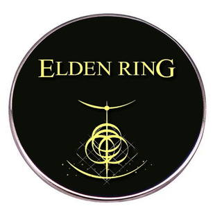 Elden Ring登法环流浪骑士胸针卡通游戏别针金属合金徽章配饰
