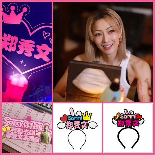 郑秀文演唱会应援荧光棒