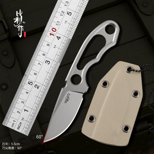 比利作户外高强度防锈野营刀