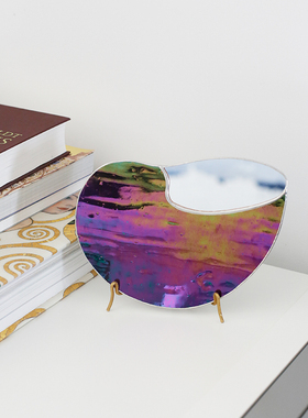 那儿nar彩色玻璃摆件壁挂客厅