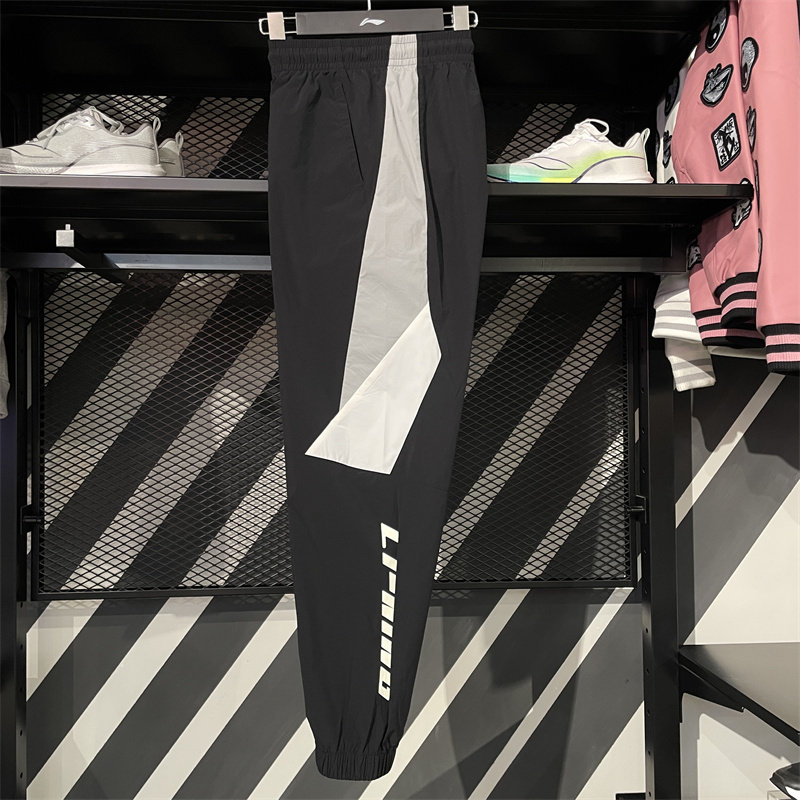 LI NING 트렌디 한 스포츠 윈드 브레이커 남성 2024 여름 새로운 안티 UV 후드 태양 보호 윈드 브레이커 AFDU363