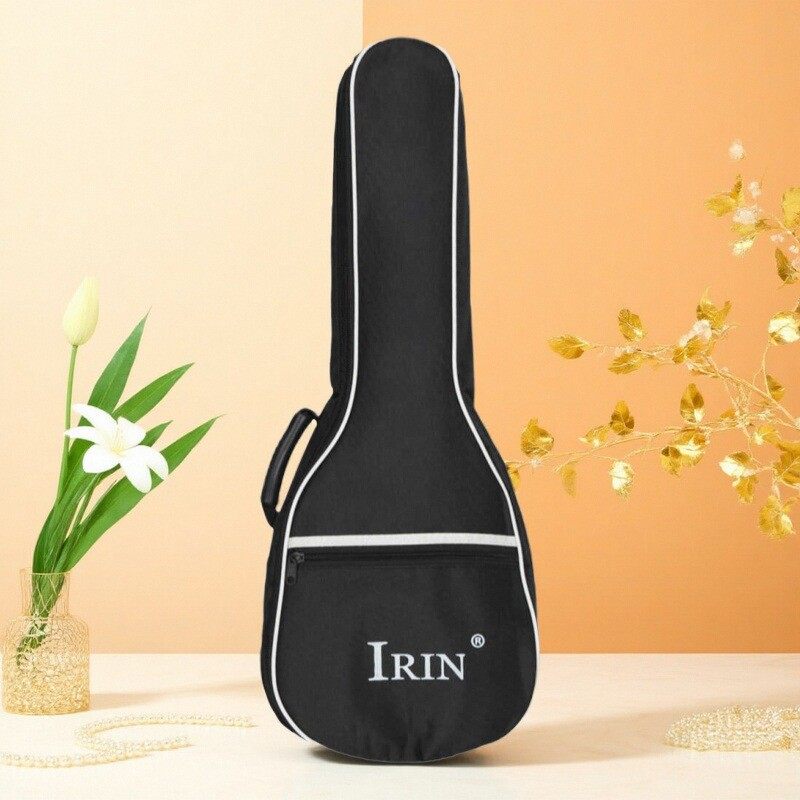 IRIN26寸尤克里里包白边黑色IN-116加棉可背可提背包便携收纳琴包