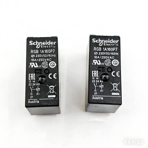 全新原装施耐德 RSB2A080P7 8脚继电器   230VAC 8A