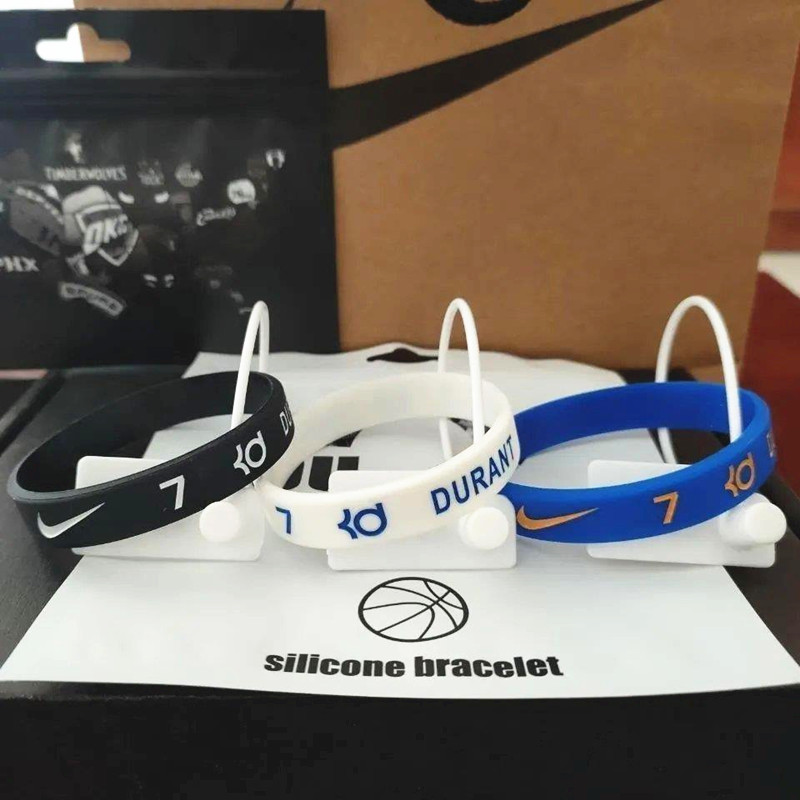 nba凯文middot个性潮流硅胶手环