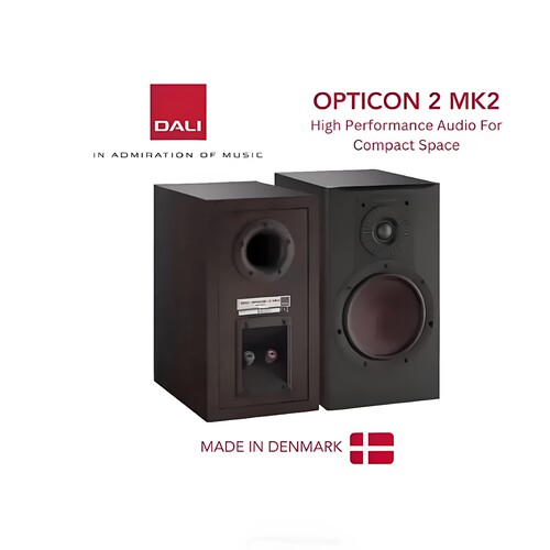 丹麦进口DALI/达尼Opticon mk2欧典1/2/5/6/8 二代升级版HIFI音箱