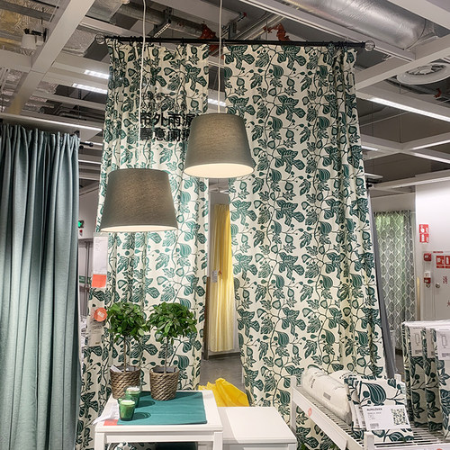 ikea宜家奥普略福窗帘自然色风网
