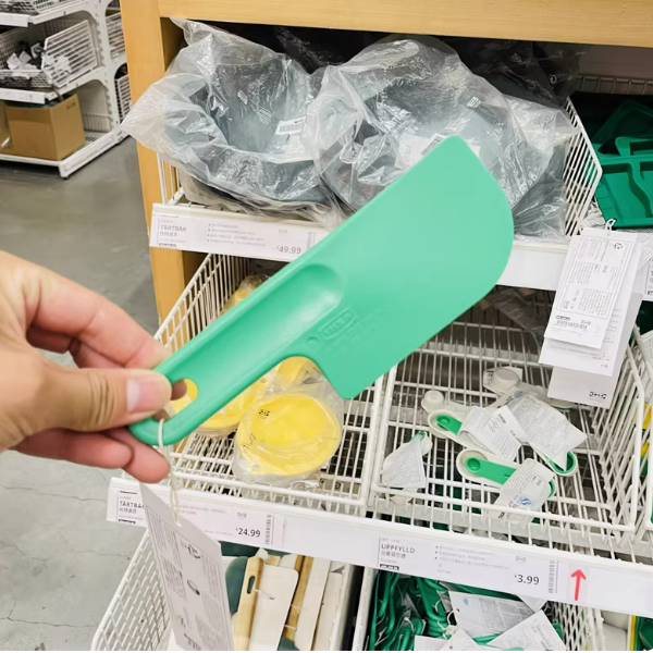 IKEA宜家索陆达烘焙刮刀蛋糕塑料切片抹刀铲刀搅拌刮板包饺子