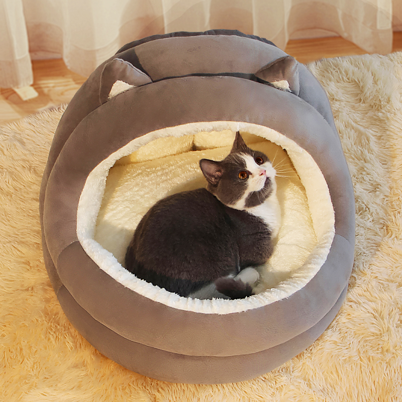 猫窝冬季保暖深度睡眠猫屋