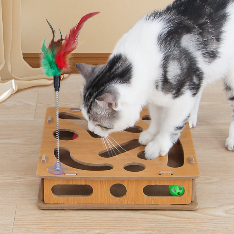 猫玩具掏掏乐猫抓板自嗨解闷