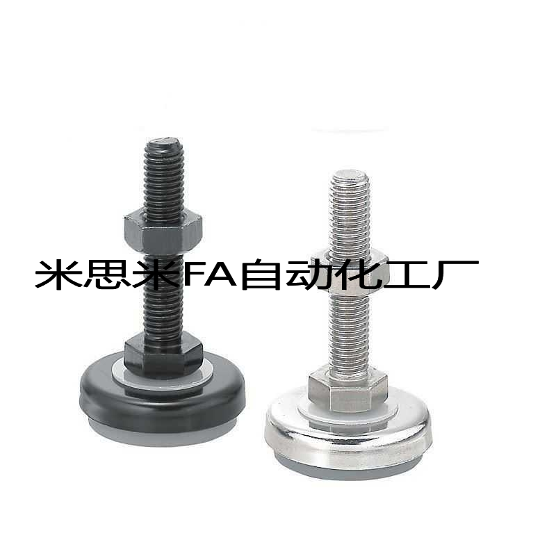 不锈钢橡胶调整块 地脚FJSNS8/10/12/16/20-50/60/70/100/130