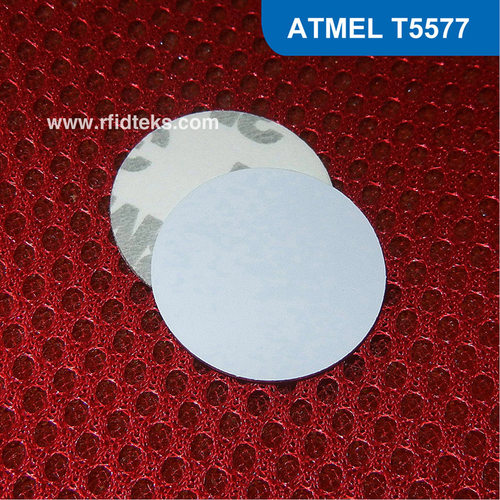 直径45MM RFID钱币卡 读读写卡 RFID电子圆形卡 ATMEL T5577芯片