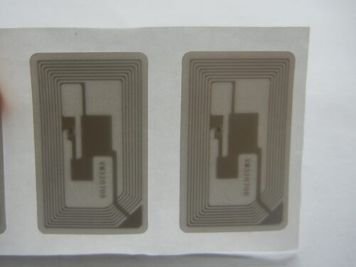 NFC方形电子标签 RFID不干胶标签 ISO14443A M1 S50芯片40x25mm