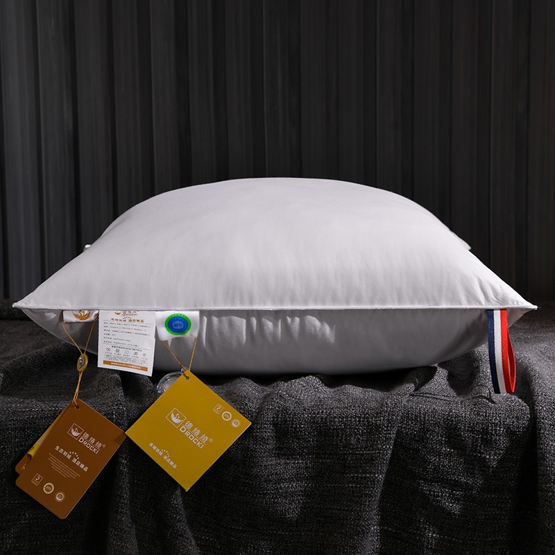 床头羽绒靠垫芯全绒白鹅绒大包枕