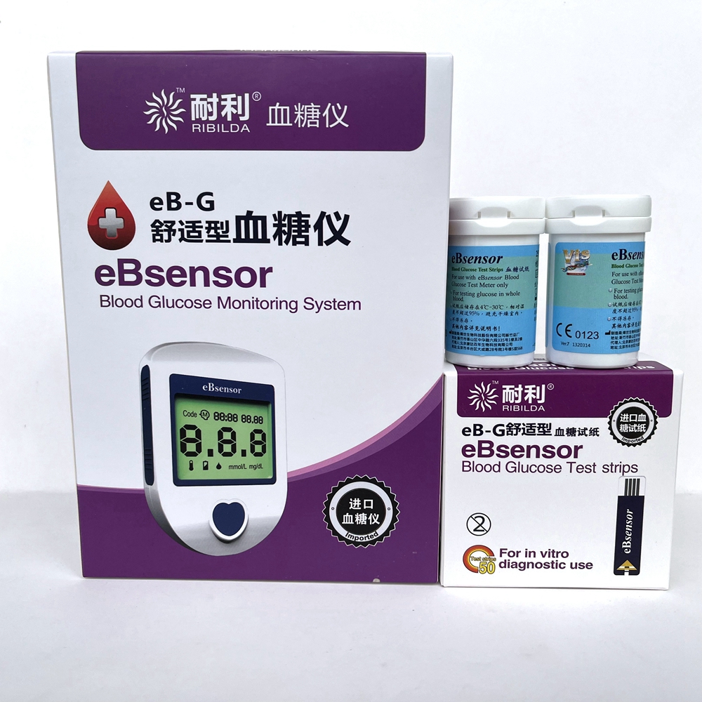 耐利血糖测试仪舒适型eB-G型试纸