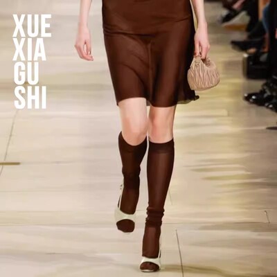 *miu同款！【走秀款堆堆小腿袜】