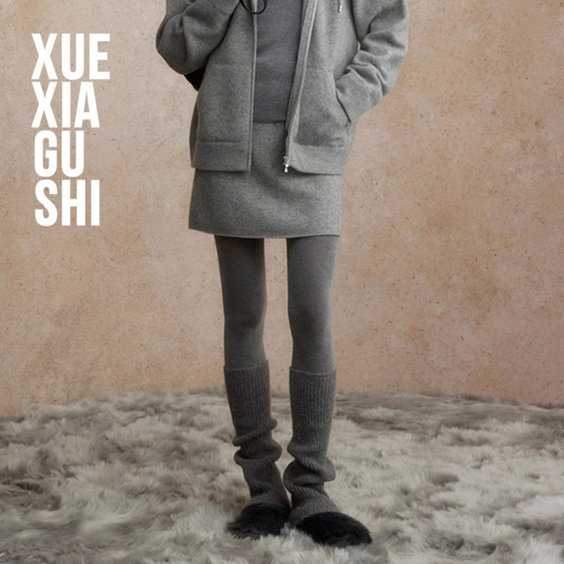 【ins潮韩版条纹袜套】