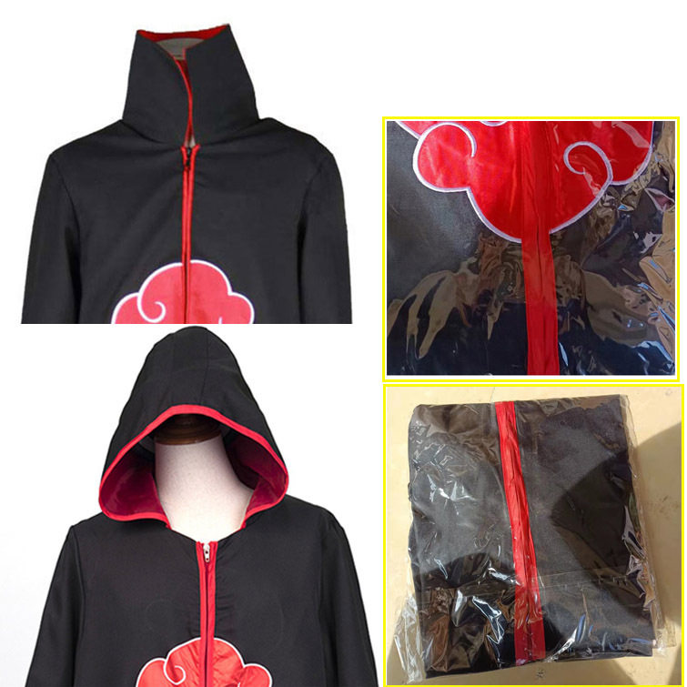 火影四代目晓组织红云披风 斗篷衣带帽子Cosplay Clothing包邮,节庆用品/礼品,装扮布置套餐,淘宝优惠券,粉丝福利购,淘宝优惠卷
