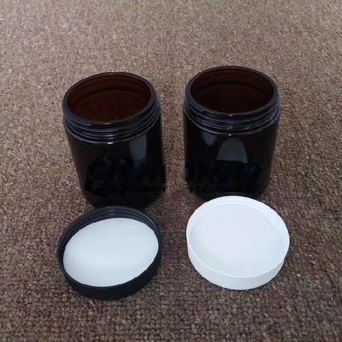 玻璃采样瓶 棕色大口玻璃瓶 125ml  250ml带PTFE垫片