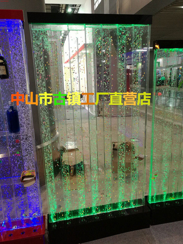 工厂直销高档亚克力水舞屏风，水柱灯，酒柜屏风。流水墙水幕屏风