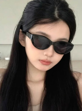 时髦猫眼墨镜女优雅高级感遮阳潮