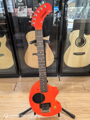 现货 Fernandes费尔南德斯ZO3电吉他象宝宝迷你旅行便携橘红色