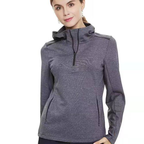男女款长袖跑步帽衫新品