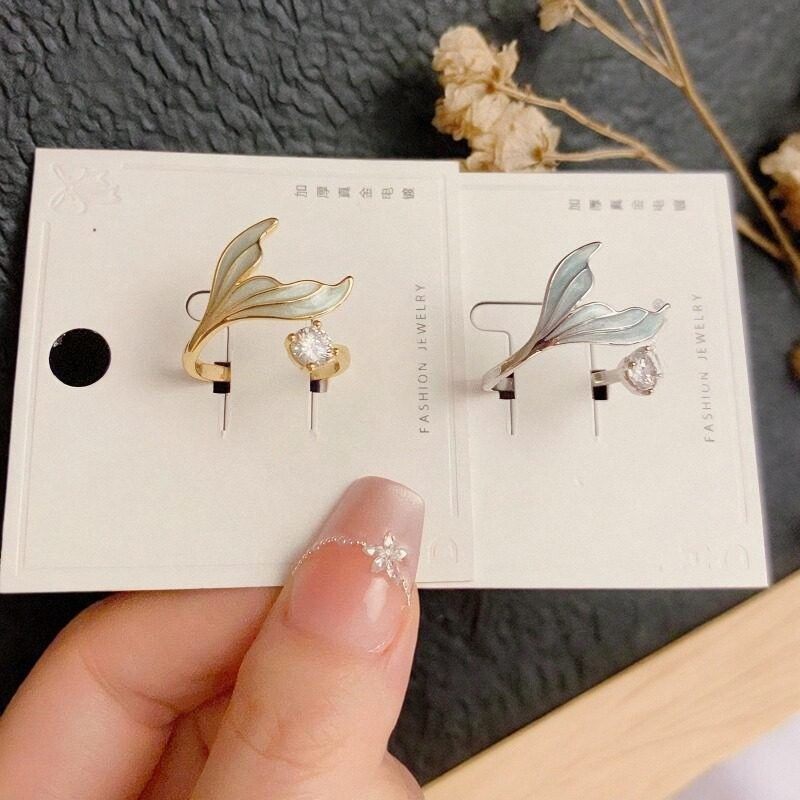 SweetGirl美人鱼尾开口戒指