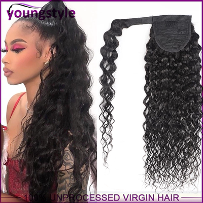 马尾假发马尾真人发humanhair
