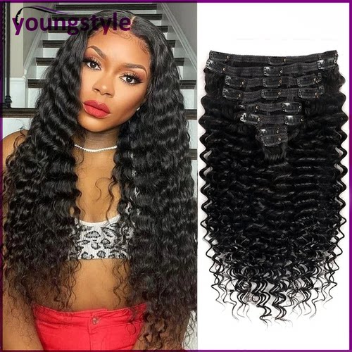 卡子发clipinhumanhair