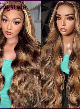 p4/27# body wave 13*4 lace wig brazilian huamn hair lace wig
