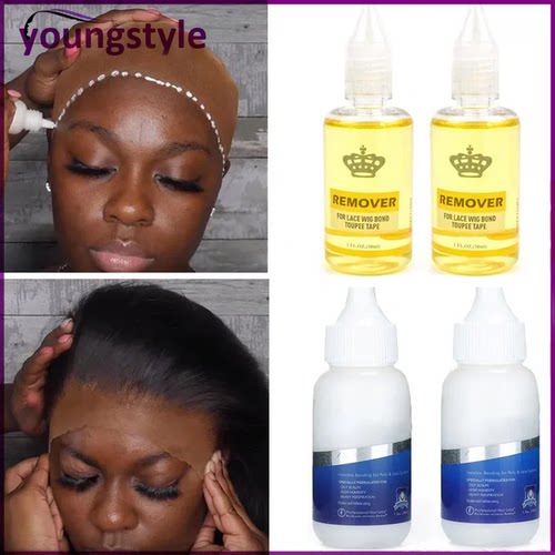 Ghost Bond Adhesive Wig Glue With 30ml Hair Remover Glue胶水