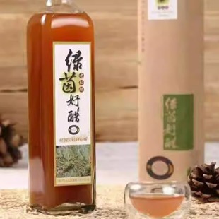 绿茵好醋老松醋疏肝解郁软化结节酿造醋发酵工艺有机酸失眠530ml