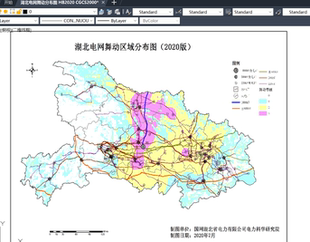 【高清】2020版湖北电网污区分布图冰区分布图风区分布图雷区分布