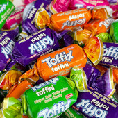 土耳其进口ELVAN TOFFIX什锦果汁软糖奶糖草莓樱桃味糖果零食喜糖