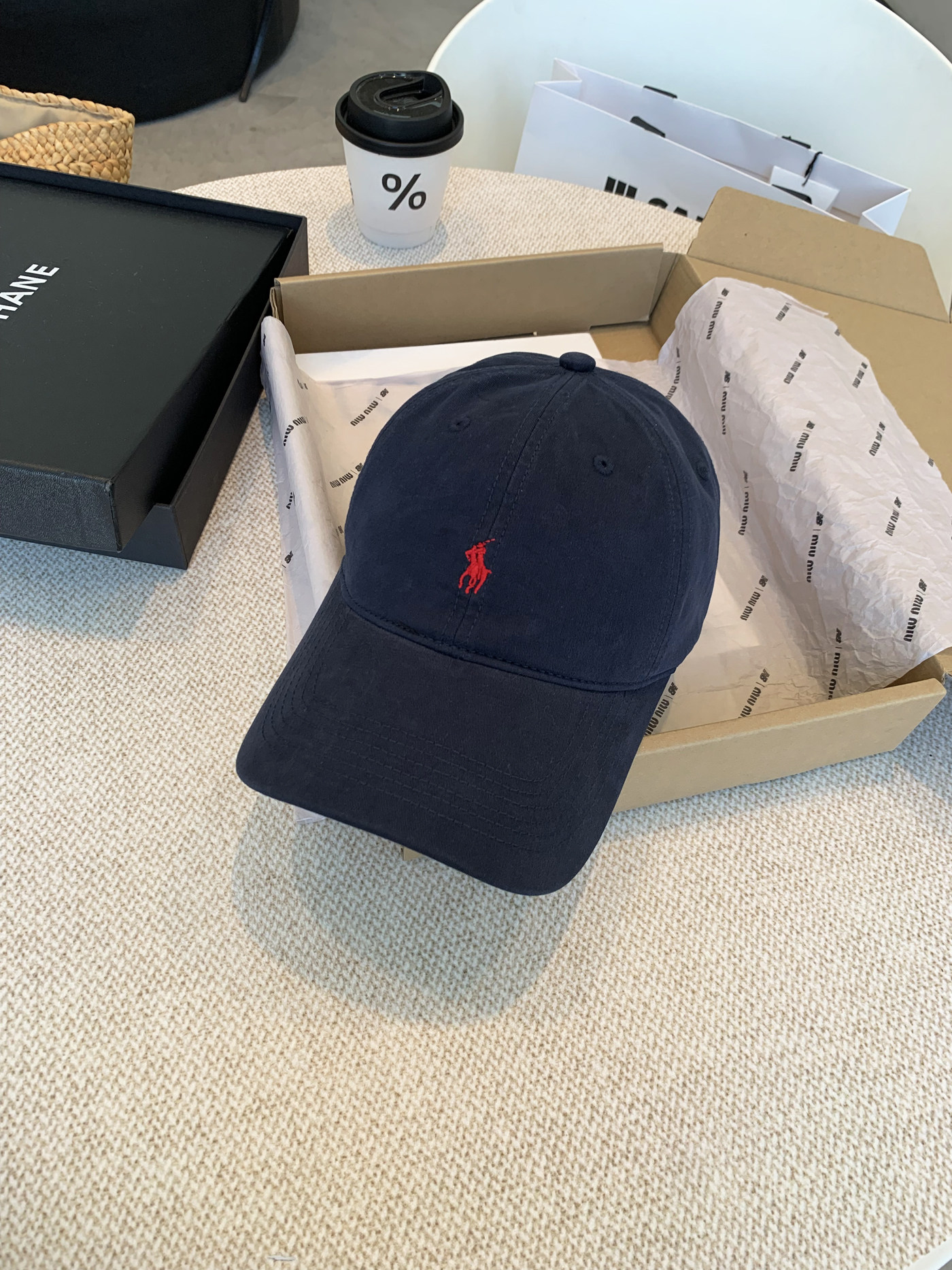 thumbnail for Korean version of pony embroidered baseball cap women's summer new face show small casual sports peaked hat sunshade hat for men and women