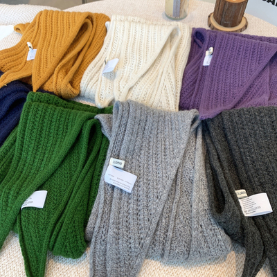 全羊毛镂空针织三角毛线披肩女秋季2025新款护颈坎肩多功能围巾女