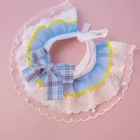 С бантиком, синий