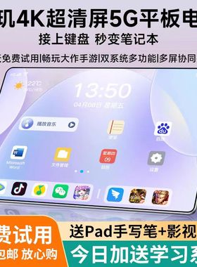 新款2025全面屏5G官方正品天玑9200+平板电脑ipadpro14英寸全网通