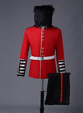 英国皇家卫队卫兵士兵服欧式宫廷服装礼服御林军仪仗队服装